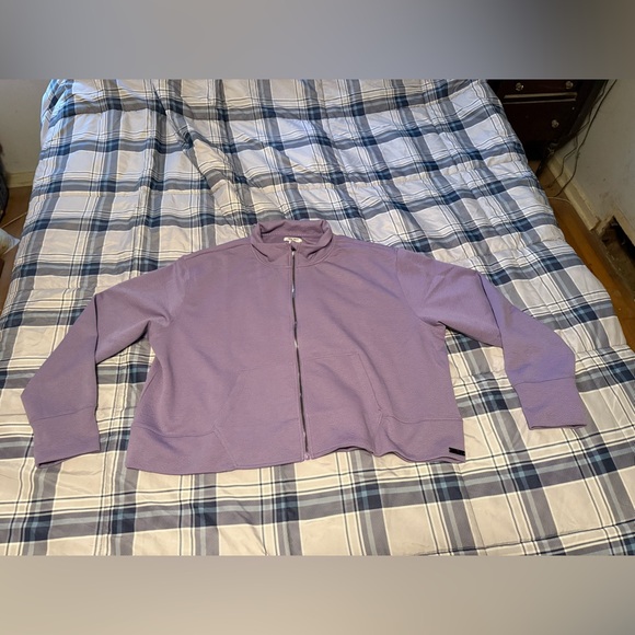 Nine West Active Plus Size Lavender Jacket - Picture 4 of 7